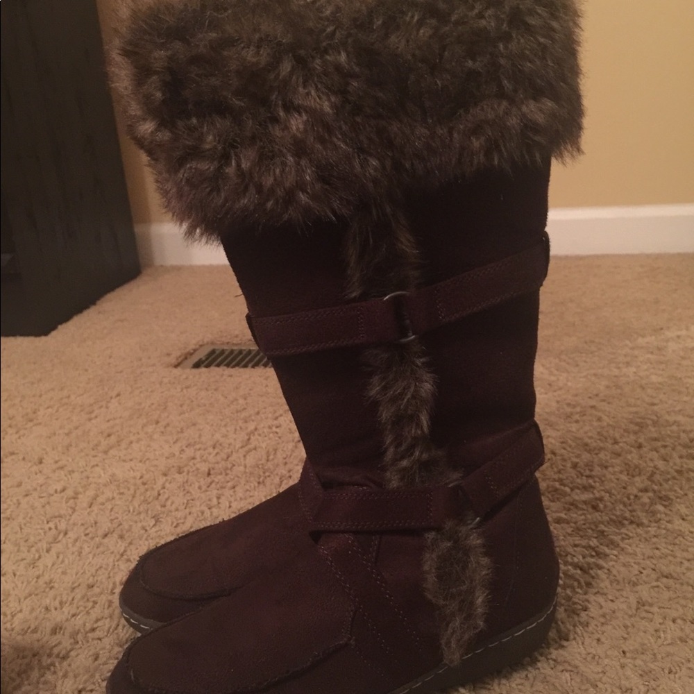 Brown boots